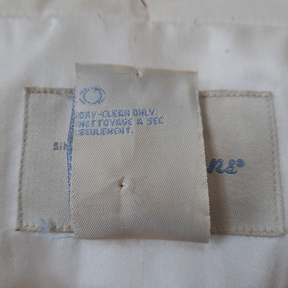 Vintage Penmans faux fur womens coat with hood, off white, Medium,bears pattern - Picture 15 of 16